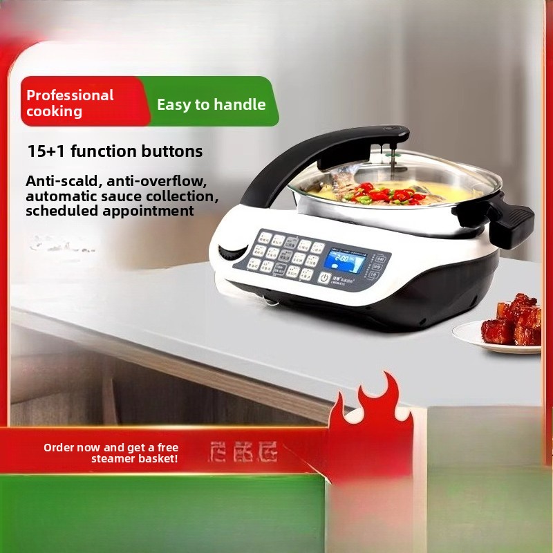 Smart Pot - Robot de cocina inteligente E15, procesador