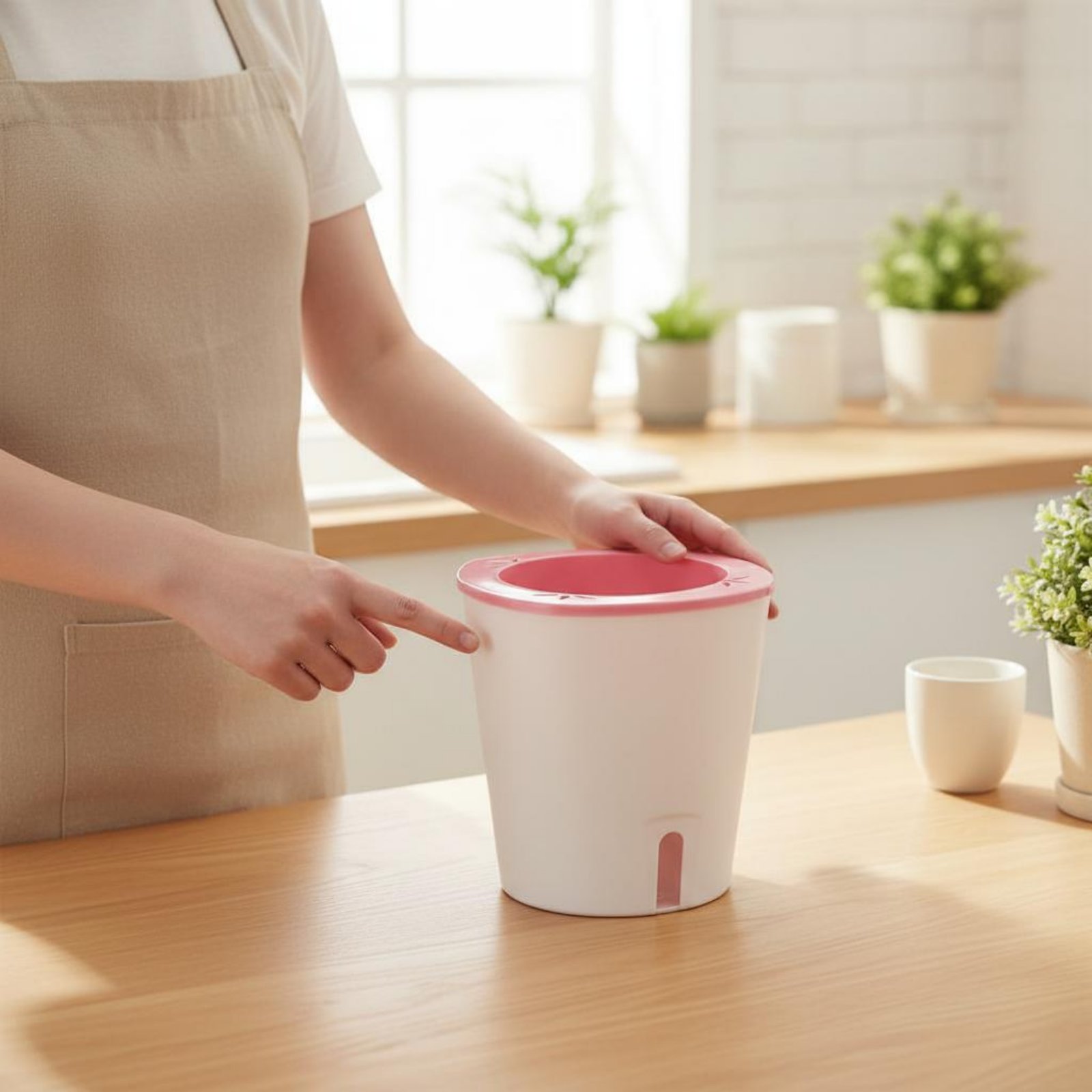 Self Watering Planter - Maceta con Sistema de Autorriego, Tamaño