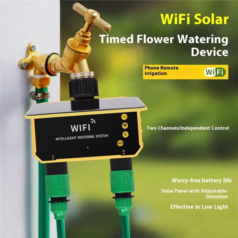 Controlador de Riego Solar WIF - Smart Garden System reseña y precio