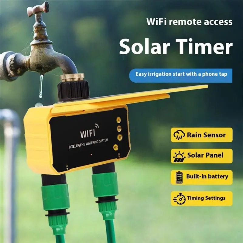 Controlador de Riego Solar WIF - Smart Garden System reseña y precio