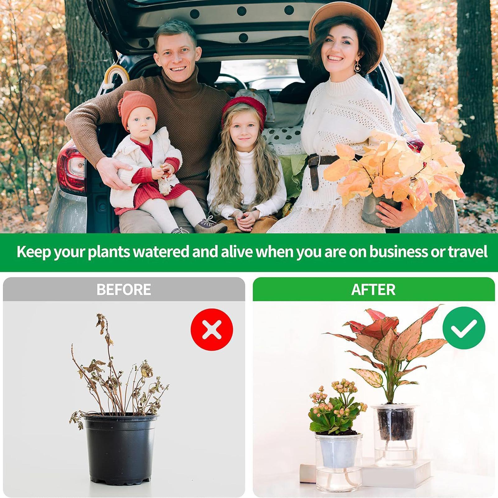 Cuerdas de riego automático pa - Self Watering Planter reseña y precio