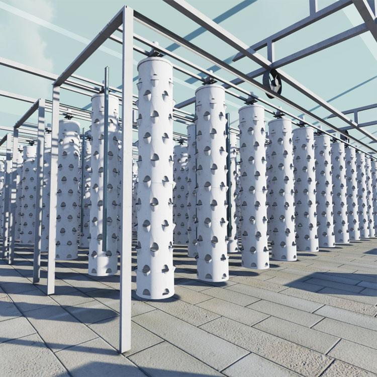 Columna colgante inteligente,  - Hydroponic Tower reseña y precio