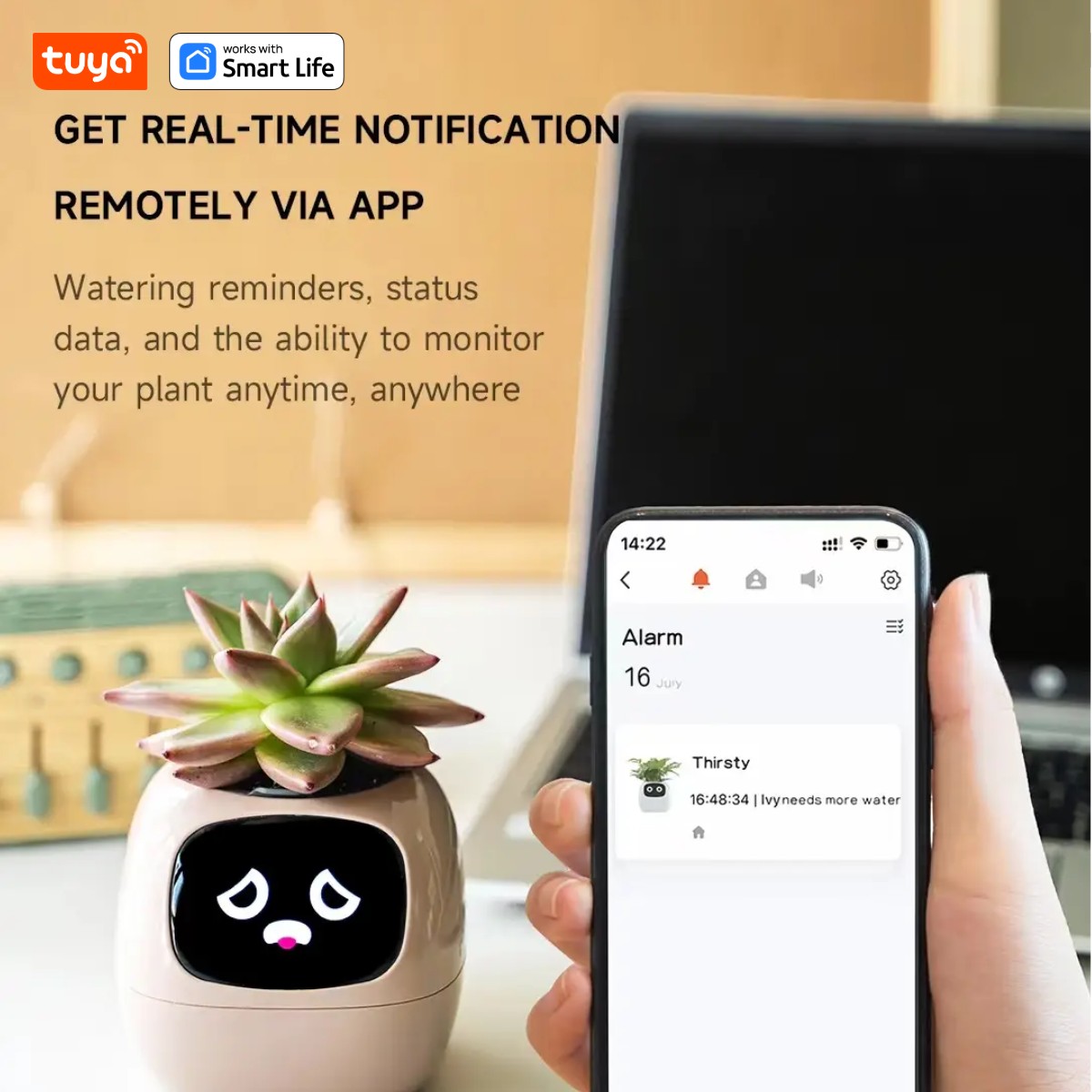 Macetero inteligente Tuya hied - Smart Pot reseña y precio
