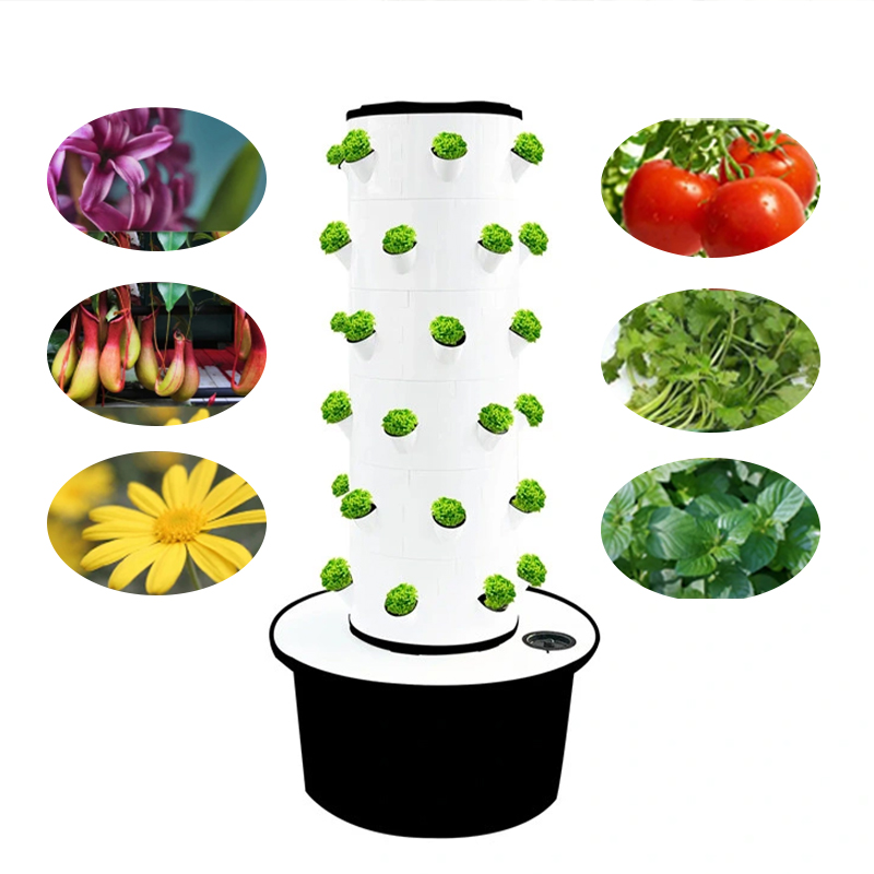 Sistema de Torre Hidropónica e - Hydroponic Tower reseña y precio