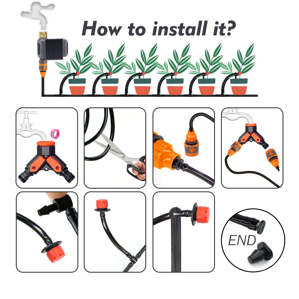 Kit de Riego por Goteo Intelig - Smart Garden System reseña y precio