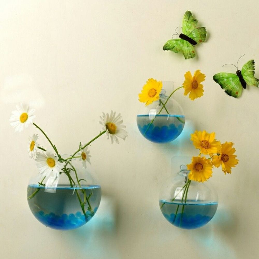 Florero de vidrio transparente - Hydroponic Grow Pod reseña y precio