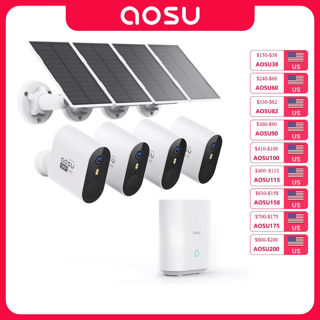 Sistema de Cámara Solar AOSU d - Garden Camera reseña y precio