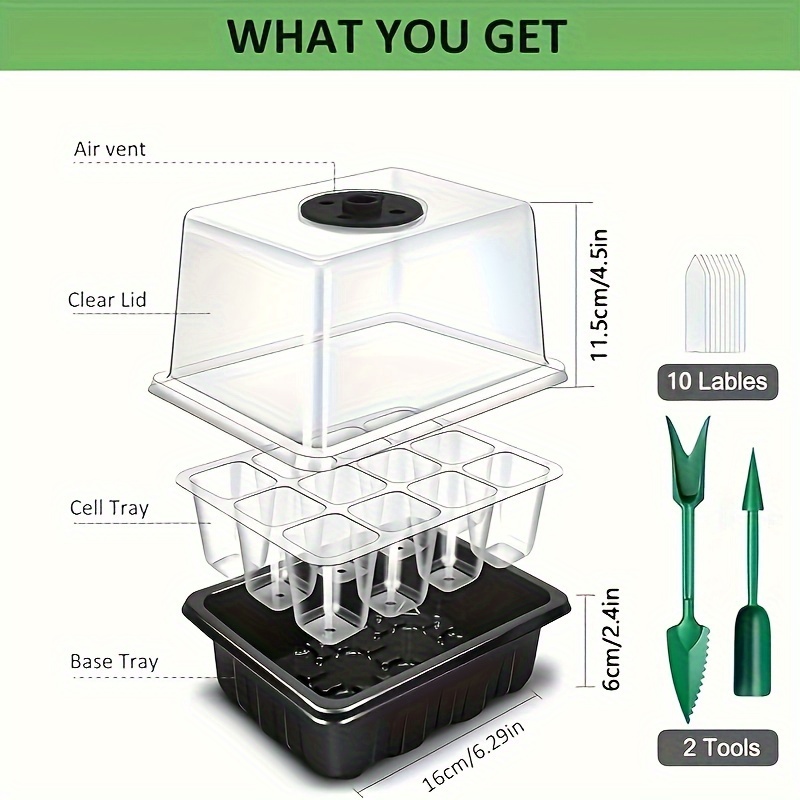 Kit de Inicio para Plántulas - - Plant Grow Light Full Spectrum reseña y precio