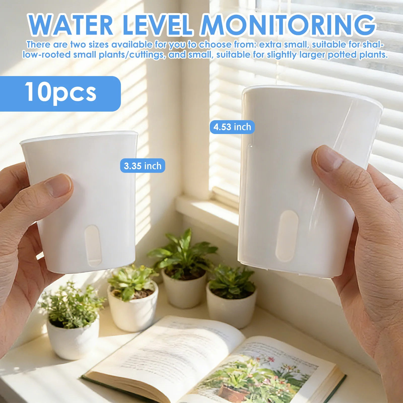 Juego de 10 Macetas de Plástic - Hydroponic Grow Pod reseña y precio