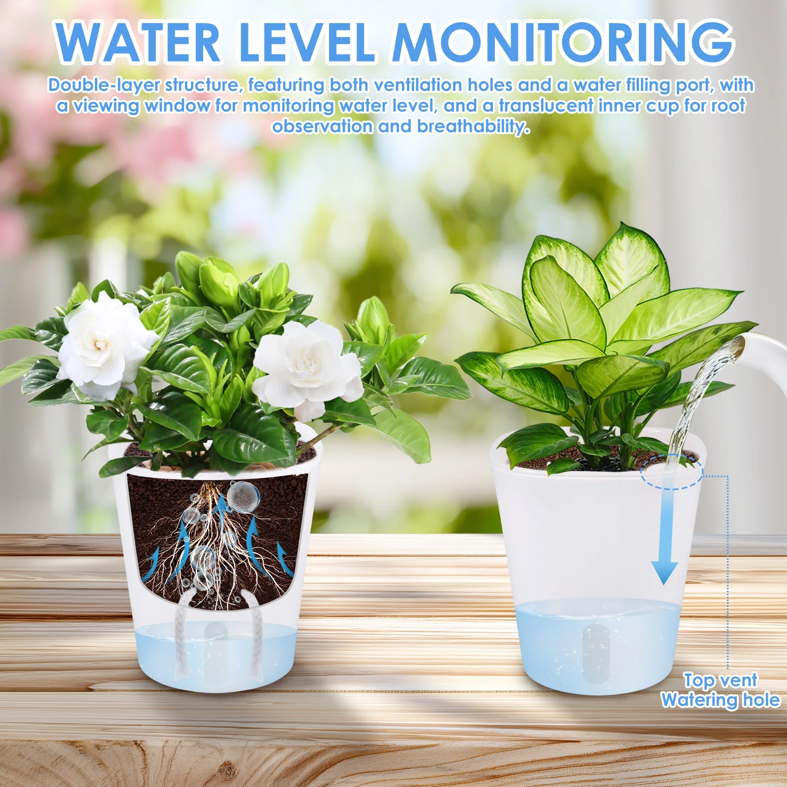 Juego de 10 Macetas de Plástic - Hydroponic Grow Pod reseña y precio