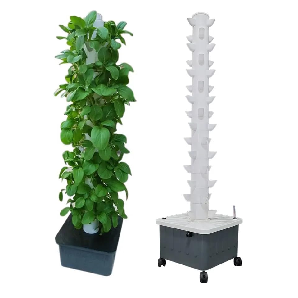 Torre de Cultivo Hidropónico V - Hydroponic Tower reseña y precio