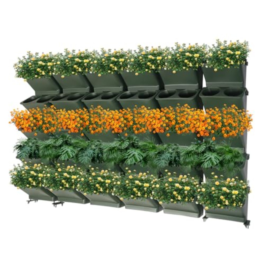 Jardinera vertical para balcón - Self Watering Planter reseña y precio