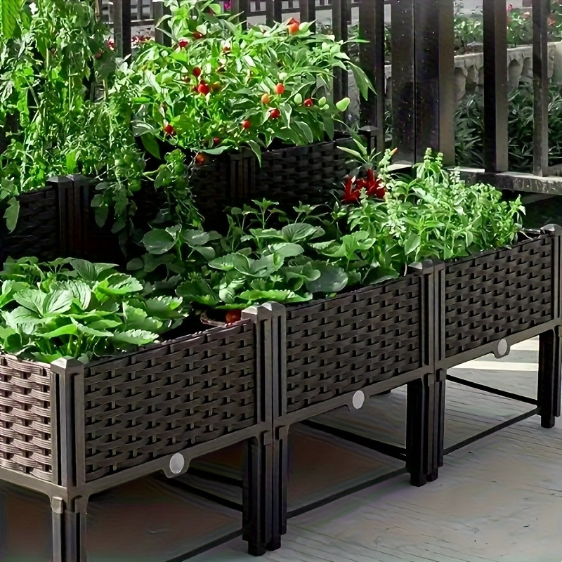 Jardinera Elevada para Jardín, - Self Watering Planter reseña y precio