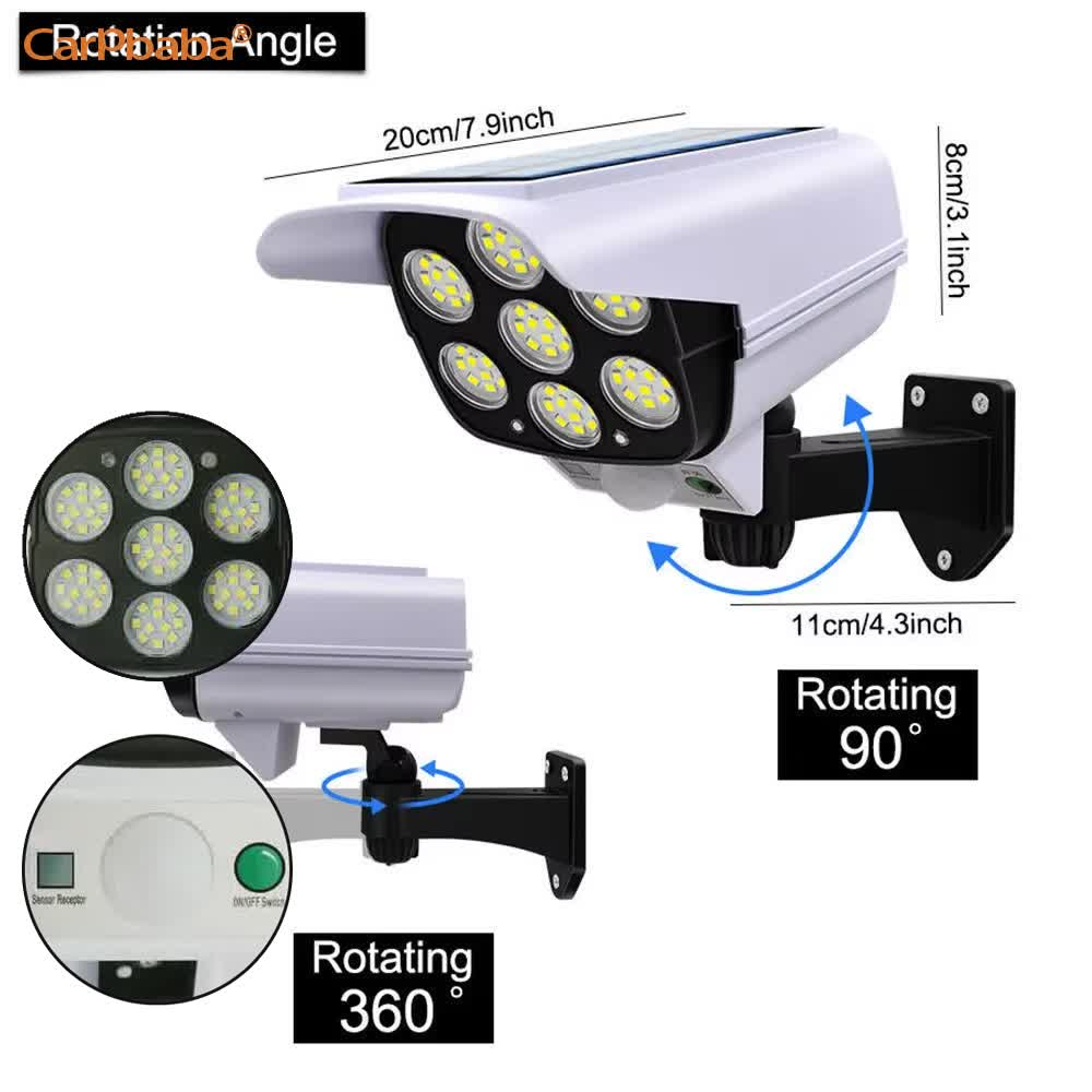 Luz Solar para exteriores, Sen - Garden Camera reseña y precio